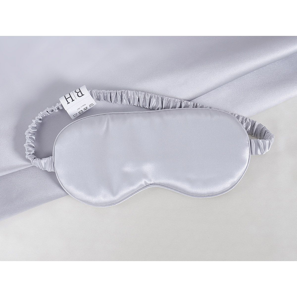 12162_Silver Beauty Home Μεταξωτή μάσκα ύπνου σε κουτί δώρου Art 12162 One size Γκρι - Image 1