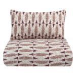 Beauty Home Σετ σεντόνια υπέρδιπλα με λάστιχο Barbados Art 12182 170x200+30 Σομόν - Image 3