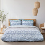 Beauty Home Σετ κουβερλί υπέρδιπλο Turtle Αrt 12187 220x240 Γκρι,Μπεζ