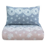 Beauty Home Σετ κουβερλί υπέρδιπλο Turtle Αrt 12187 220x240 Γκρι,Μπεζ - Image 3