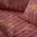 Beauty Home Σετ σεντόνια υπέρδιπλα Art 12216 Indra 100% Βαμβακοσατέν 300tc 240x270 Σάπιο μήλο - Image 2