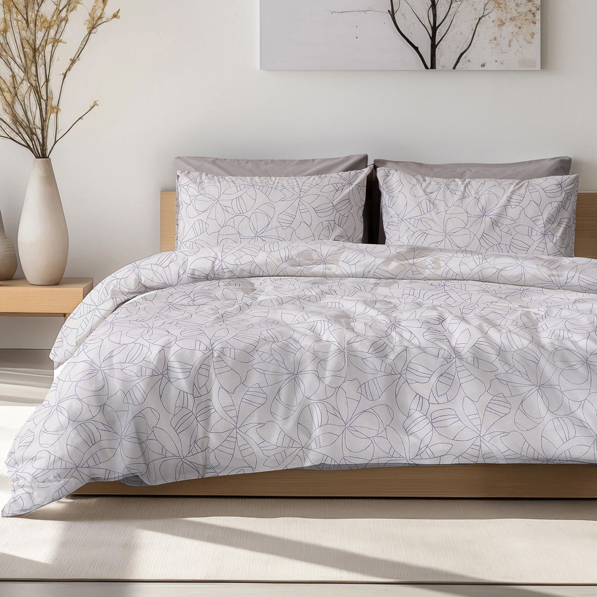 12250 Beauty Home Σετ κουβερλί μονό Odet Αrt 12250 160x240 Μπεζ - Image 1