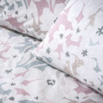 Beauty Home Ζεύγος μαξιλαροθήκες Ninet Art 12252 52x72 Γκρι,Ροζ - Image 2