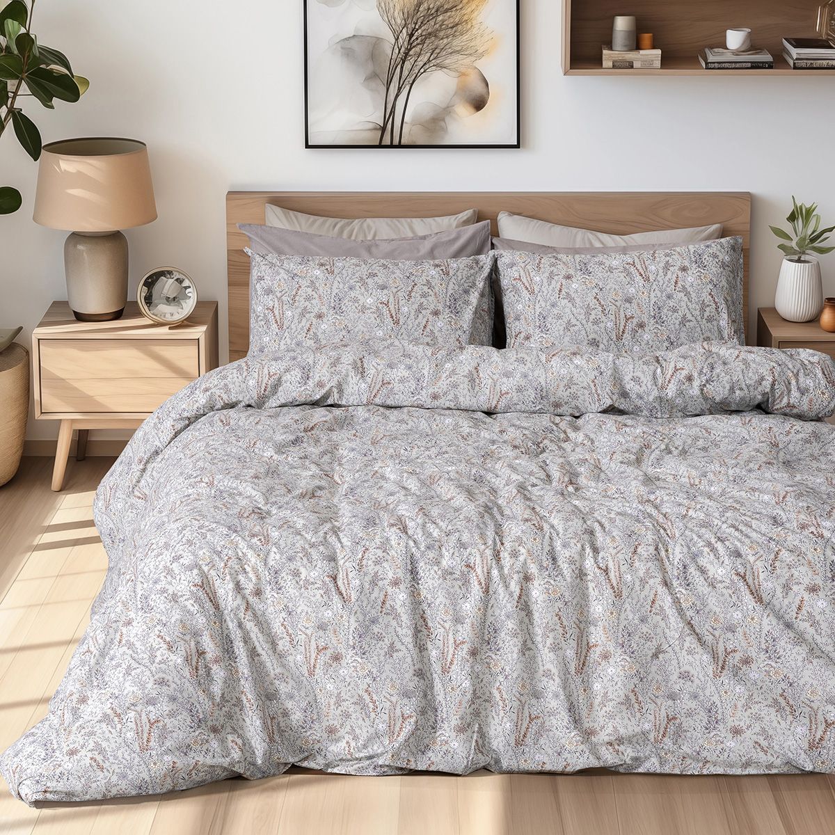 12255 Beauty Home Σετ κουβερλί μονό Rene Αrt 12255 160x240 Μέντα - Image 1