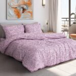 Beauty Home Σετ σεντόνια μονά με λάστιχο Aelia Art 12257 100x200+30 Λιλά