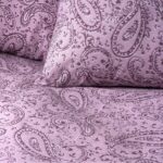 Beauty Home Σετ σεντόνια μονά με λάστιχο Aelia Art 12257 100x200+30 Λιλά - Image 2