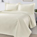 Beauty Home Σετ Κουβερλί υπέρδιπλο Aidna Art 12310 230x250 Εκρού