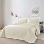 Beauty Home Σετ Κουβερλί υπέρδιπλο Aidna Art 12310 230x250 Εκρού - Image 2