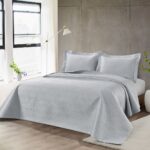 Beauty Home Σετ κουβερλί υπέρδιπλο Arion Art 12315 230x250 Γκρι - Image 4