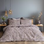 Beauty Home Σετ σεντόνια φανελένια υπέρδιπλα Gogh Art 12334 240x260 Μόκα