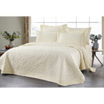 Beauty Home Σετ κουβερλί υπέρδιπλο Marilia Art 12502 230x250 Εκρού - Image 2