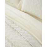Beauty Home Σετ κουβερλί υπέρδιπλο Thalia Art 12504 230x250 Εκρού - Image 3