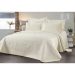 Beauty Home Σετ κουβερλί υπέρδιπλο Emelia Art 12505 230x250 Εκρού - Image 2