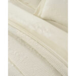 Beauty Home Σετ κουβερλί υπέρδιπλο Emelia Art 12505 230x250 Εκρού - Image 3