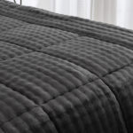 Beauty Home Κουβερτοπάπλωμα υπέρδιπλο Art 12513 220x240 Ανθρακί - Image 2