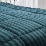 Beauty Home Κουβερτοπάπλωμα υπέρδιπλο Art 12514 220x240 Πετρόλ - Image 2