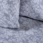 Beauty Home Σετ παπλωματοθήκη φανελένια μονή Flame Art 12631 160x240 Γκρι - Image 2