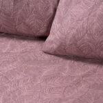 Beauty Home Σετ σεντόνια φανελένια υπέρδιπλα Crimson Art 12638 240x260 Σάπιο Μήλο - Image 2