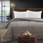 Beauty Home Κουβερτοπάπλωμα king size Art 12655 240x260 Γκρι