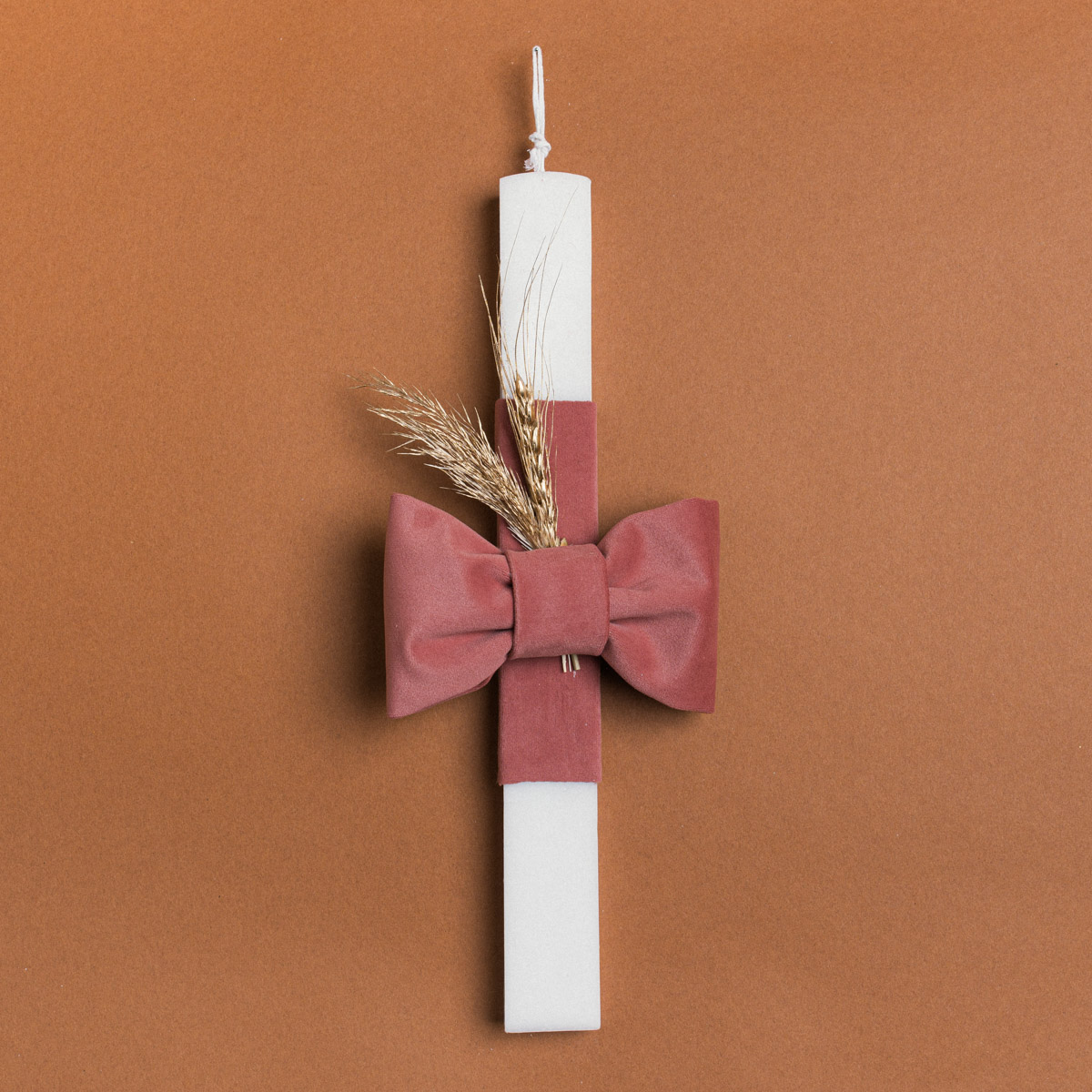 147bb0e3-14a2-4ee7-b6a5-1a4dd4c8bcc1 Beauty Home ΛΑΜΠΑΔΑ 33cm ΜΟΝΟΧΡΩΜΟΣ ΦΙΟΓΚΟΣ ΒΕΛΟΥΔΟ ΣΑΠΙΟ ΜΗΛΟ ΣΕ ΣΥΣΚΕΥΑΣΙΑ ΔΩΡΟΥ - Image 1