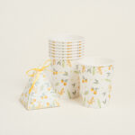 Beauty Home ΤΡΙΓΩΝΟ ΚΟΥΤΑΚΙ ΛΕΜΟΝΙΑ ΜΕ ΚΟΡΔΕΛΑ  8,5 x 6,5 cm 10 ΤΜΧ - Image 2