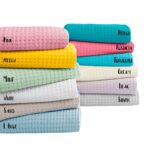 Beauty Home Πικέ μονή waffle Art 1990 White 170x240 Λευκό - Image 3