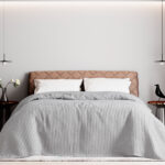 Beauty Home Πικέ μονή waffle Art 1990 Silver 170x240 Γκρι