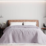 Beauty Home Πικέ υπέρδιπλη waffle Art 1990 Lilac 230x240 Λιλά