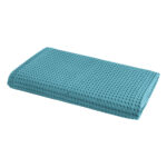 Beauty Home Πικέ μονή waffle Art 1990 Petrol 170x240 Πετρόλ - Image 2