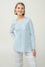 Χειμερινή Γυναικεία Βαμβακερή Πυτζάμα