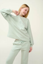 Γυναικεία Φούτερ Φόρμα με Μανσέτες