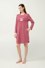 Βαμβακερό  Νυχτικό με Τσέπες