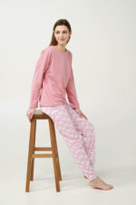 Γυναικεία Φούτερ Πυτζάμα με Μανσέτες - Image 4