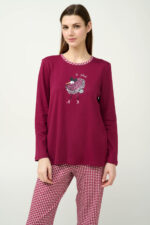Βαμβακερή Χειμερινή Γυναικεία Πυτζάμα
