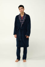 Μακριά Ανδρική Fleece Ρόμπα