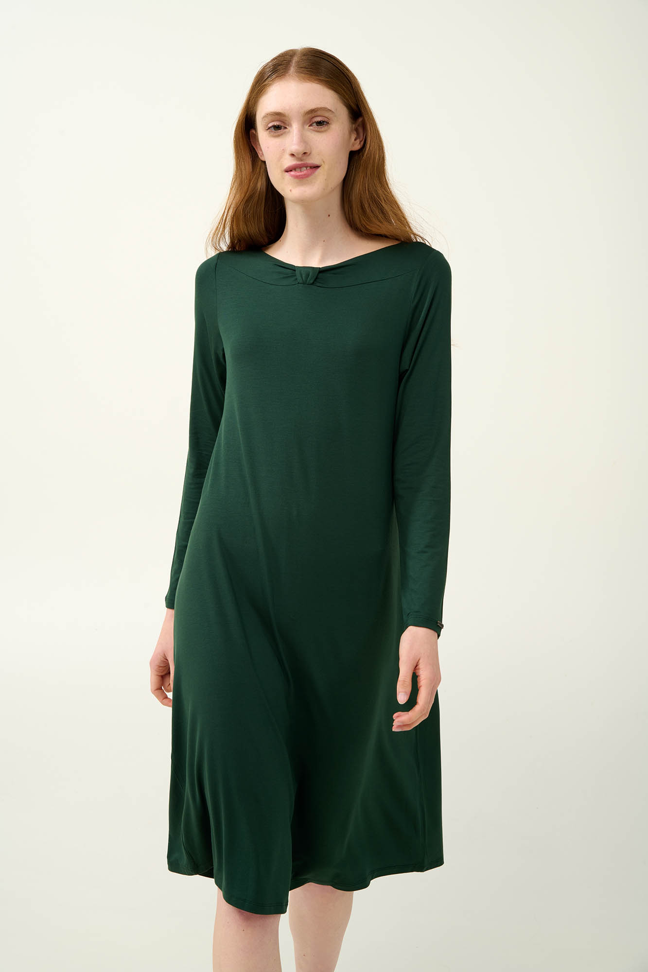 1_0295624410 Μονόχρωμο Γυναικείο Νυχτικό Micromodal - Image 1