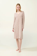 Χειμερινό Micromodal Φλοράλ Νυχτικό