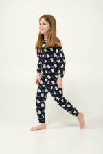 Παιδική Βαμβακερή Πυτζάμα με Μανσέτες