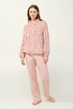 Γυναικεία Fleece Ρόμπα με Φερμουάρ