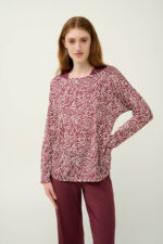 Γυναικεία Πυτζάμα Micromodal  με Μοτίβο Ζέβρα - Image 2