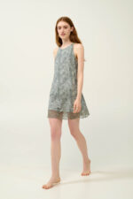 Νυχτικό Micromodal με Πλάτη από Δαντέλα