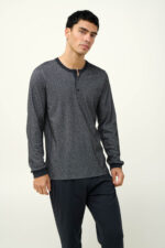 Ανδρική Βαμβακερή Πυτζάμα με Πατιλέτα