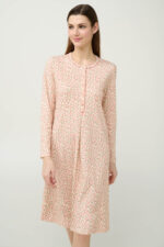 Βαμβακερό Νυχτικό Εγκυμοσύνης και Θηλασμού - Image 2