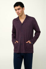 Ανδρική Βαμβακερή Κουμπωτή Πυτζάμα