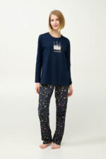 Γυναικεία Βαμβακερή Πυτζάμα