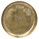 Beauty Home Μεταλλικός Χρυσός Δίσκος 30 x 3cm - Image 2