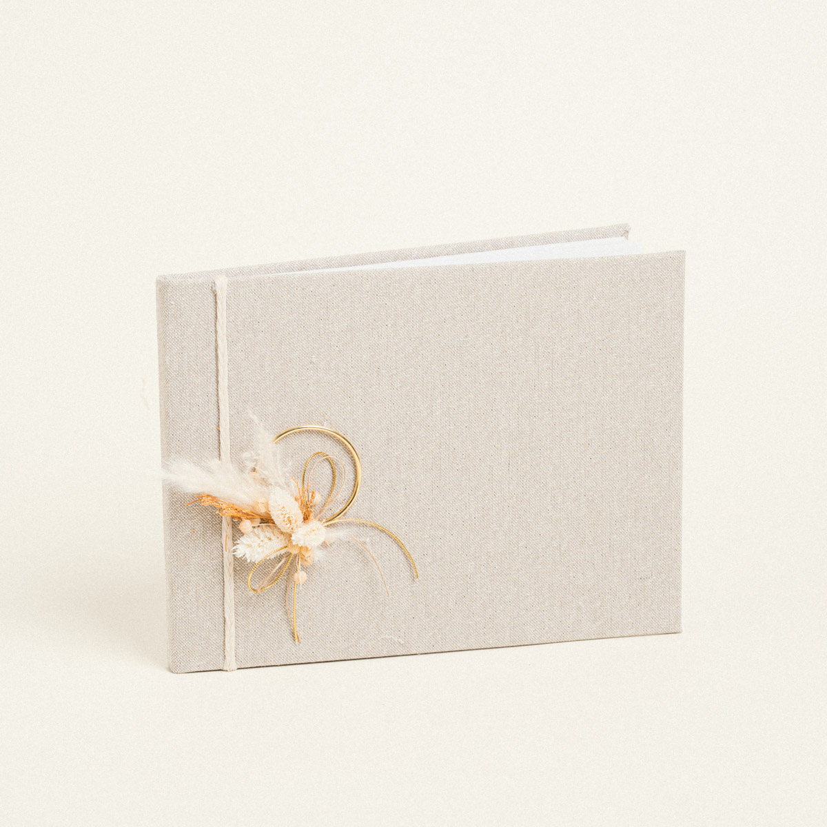 1b8816f0-bde7-4e6b-8684-a3fc3000ac83 Beauty Home ΒΙΒΛΙΟ ΕΥΧΩΝ ΜΠΕΖ ΧΡΥΣΟ LUREX - Image 1