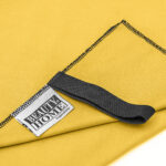 Beauty Home Πετσέτα θαλάσσης μονόχρωμη Microfiber Art 2200 90x160 Κίτρινο - Image 3