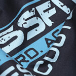 Beauty Home Πετσέτα γυμναστηρίου Microfiber Art 2202 50x90 Μαύρο,Σιέλ - Image 2