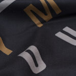 Beauty Home Πετσέτα γυμναστηρίου Microfiber Art 2205 50x90 Μαύρο,Γκρι - Image 2